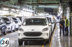 UGT Ford Almussafes plantea un ERTE para más de 2.000 trabajadores hasta mediados de junio.