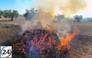Autorización de quemas excepcionales en parcelas a más de 500 metros de bosques.