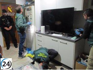 Desarticulan red de narcotráfico en Alicante: 9 detenidos por la Guardia Civil.