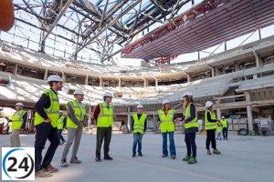 El ministro Catalá asegura que el Roig Arena posicionará a València como referente mundial en deporte y entretenimiento