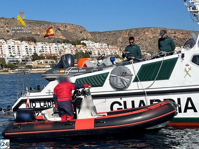 Desmantelan red de pesca ilegal de pulpo en la bahía de Santa Pola, Alicante.