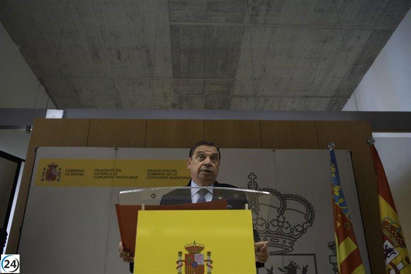 El Gobierno lanza nuevo apoyo financiero para agricultores afectados por la dana.