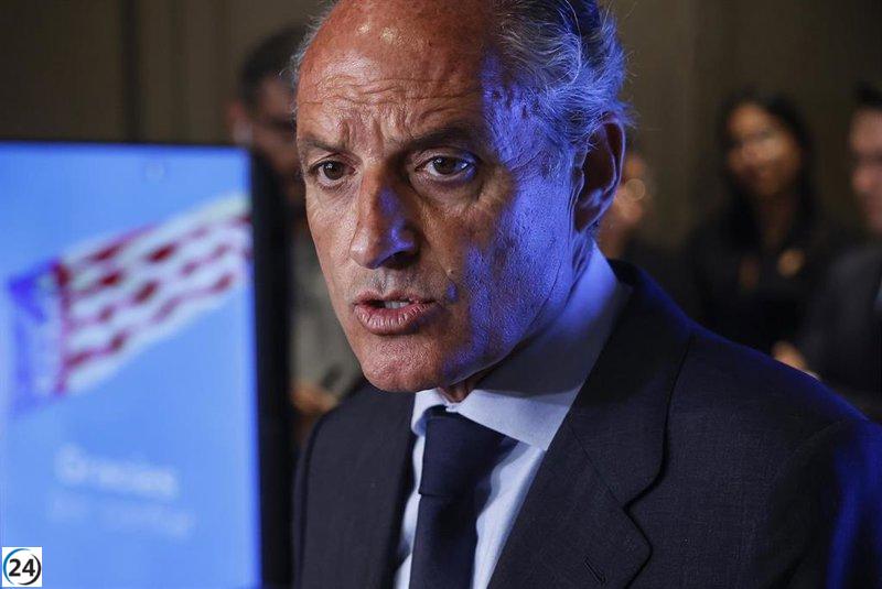 Camps responde a Tellado: liderar el PPCV es un apoyo clave para Feijóo,