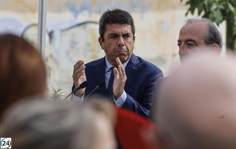 Mazón critica la financiación especial de Catalunya como un