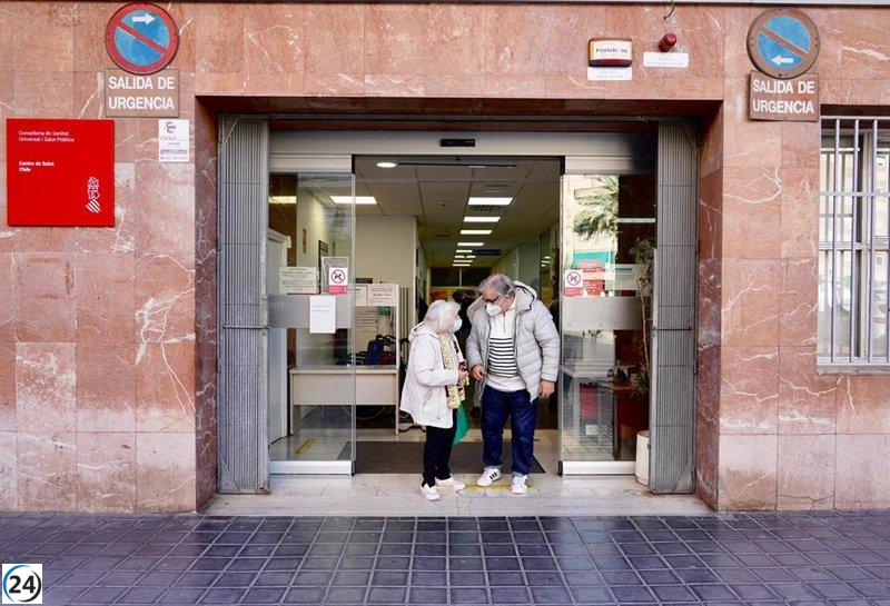 La Comunitat Valenciana registra un notable aumento de gripe, con 235 casos en solo una semana.