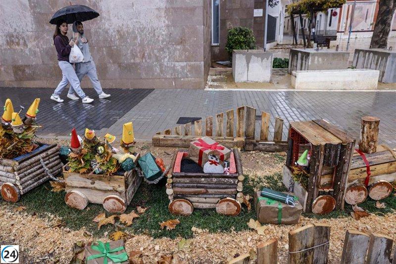 Intensas y prolongadas lluvias inundan el sur de Castellón y el norte de Valencia: 