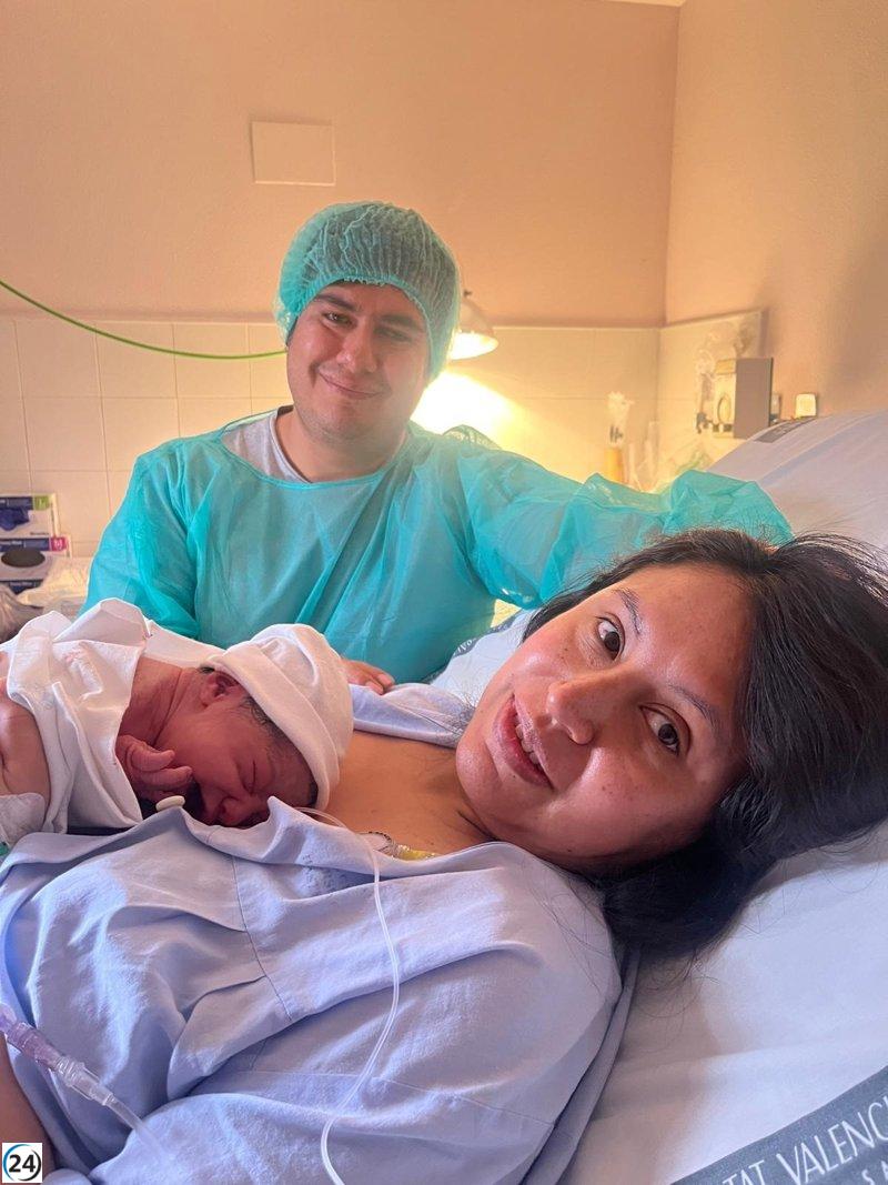 Eleanor Sofía, el primer nacimiento de 2026 en la Comunitat Valenciana.