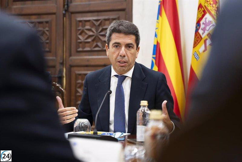Mazón defiende la singularidad valenciana y niega que la reforma de la financiación sea un caos de mercado