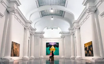 Centro del Carmen, un antiguo monasterio que alberga exposiciones de arte contemporáneo